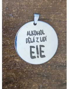 Přívěšek E!E kulatý